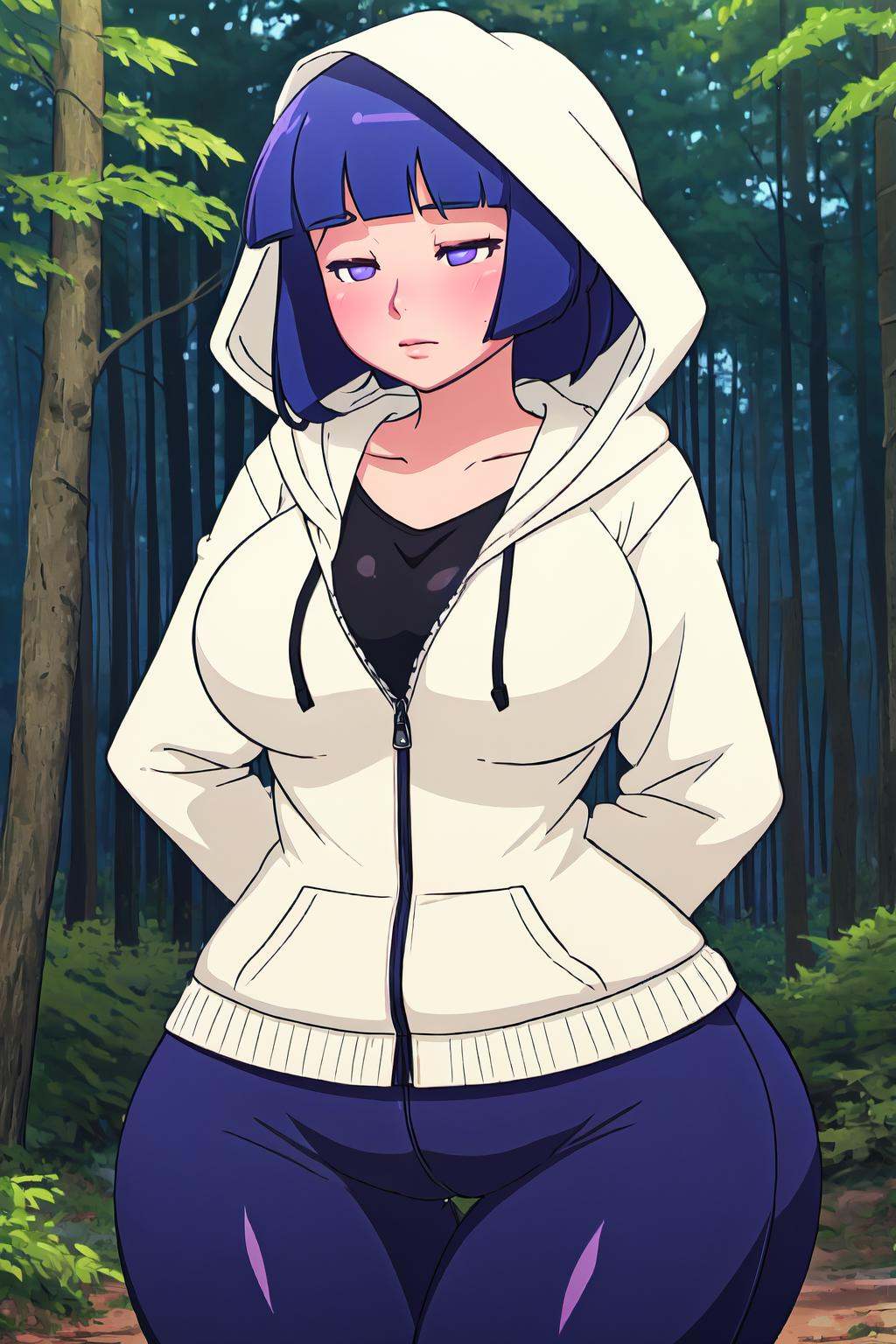 hyuuga hinata,  lavender eyes,  empty eyes on Tensor.Art