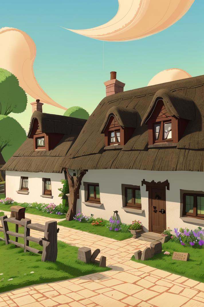 tangledadventure,  quaint cottage by Invisidude on Tensor.Art