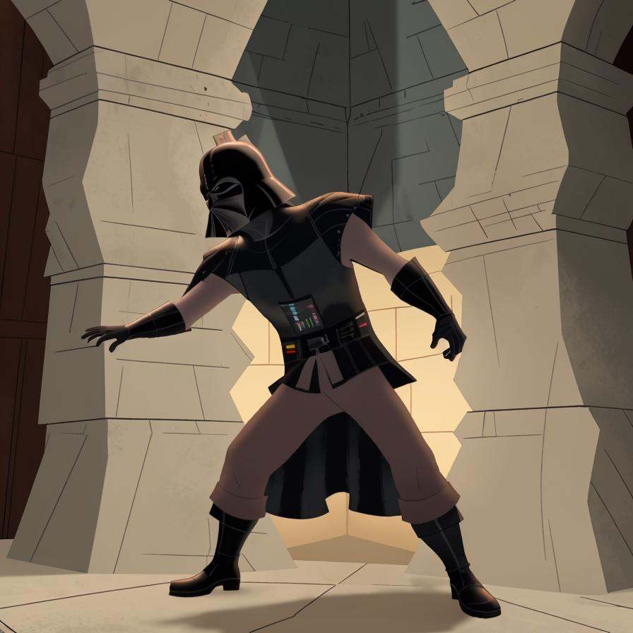 tangledadventure,  darth vader by Invisidude on Tensor.Art