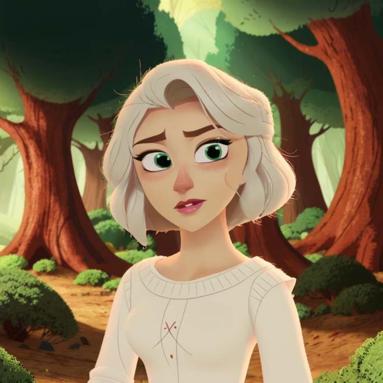 Cartoon Style of Rapunzel's Tangled Adventure by Invisidude on Tensor.Art