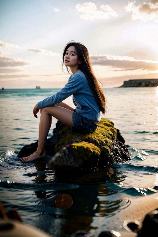1 girl sitting on a small island,  treehouse,  island,  ((island)),<lora:EMS-262668-EMS:1.200000>,<lora:EMS-179-EMS:0.200000>,<lora:EMS-52083-EMS:0.300000>
