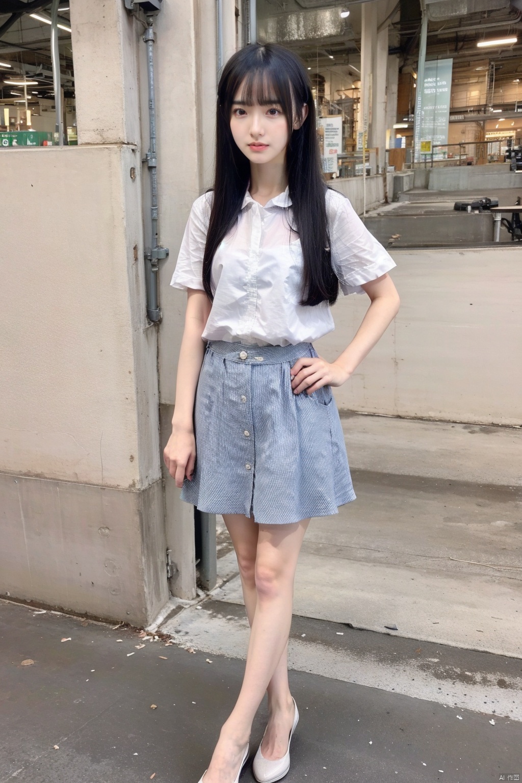  1girl,,shy,high quality,
high details,,,moyou,long legs,standing,