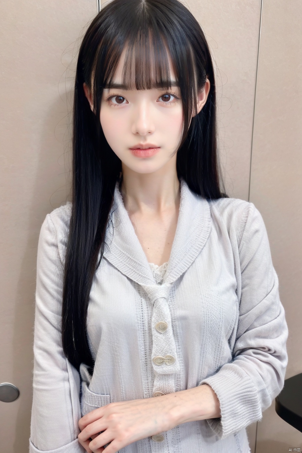  1girl,,shy,high quality,
high details,,upper_body,moyou,
,sexy,open-chest sweater,