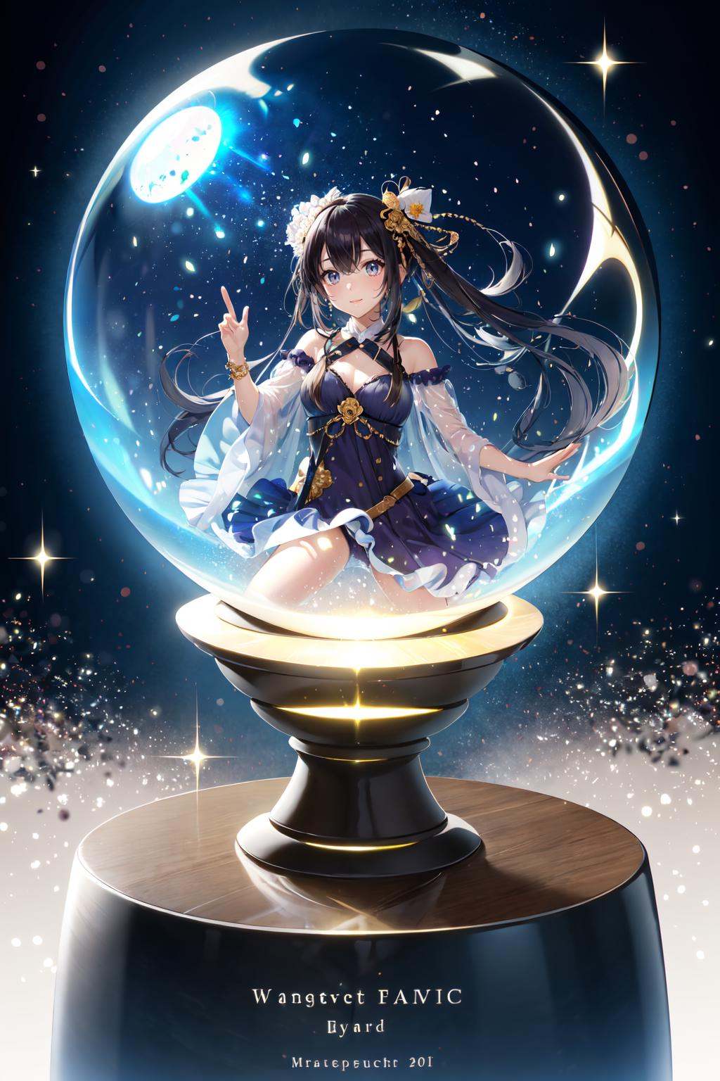 (masterpiece:1.2),best quality,PIXIV,Crystal ball,<lora:Crystal ball_20240112152706-000018:0.8>,