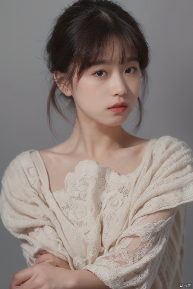 best quality,masterpiece,ultra high res,looking at viewer,simple background,portrait (object), 