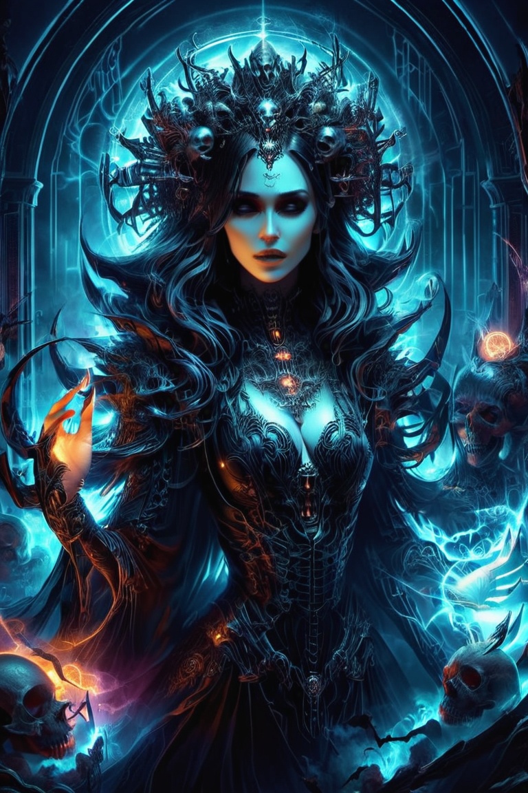 1girl,  necromancer,  hauntingly on Tensor.Art