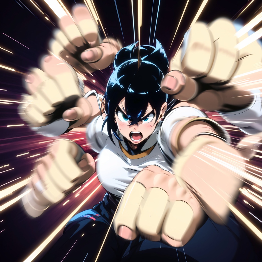 1girl,  solo,  rushpunch on Tensor.Art