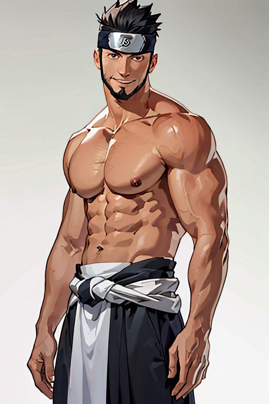 Asuma Sarutobi,  Japanese,  brown eyes on Tensor.Art