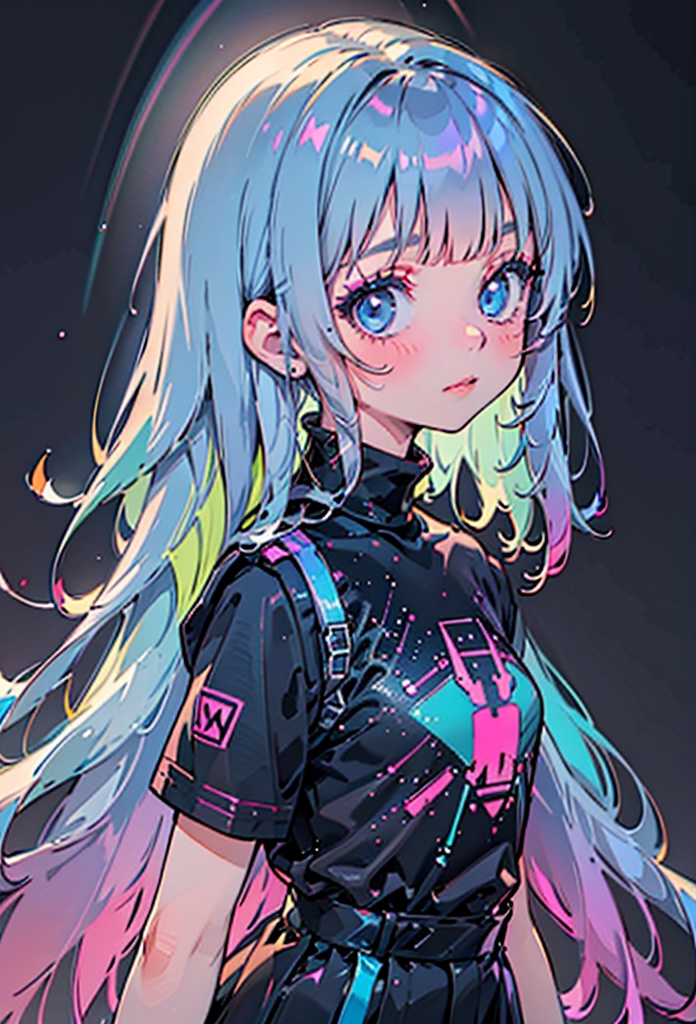 1girl,  solo,  long hair on Tensor.Art