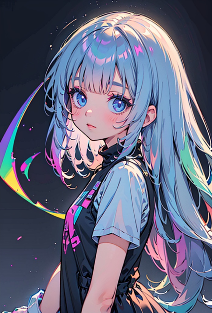 1girl,  solo,  long hair on Tensor.Art
