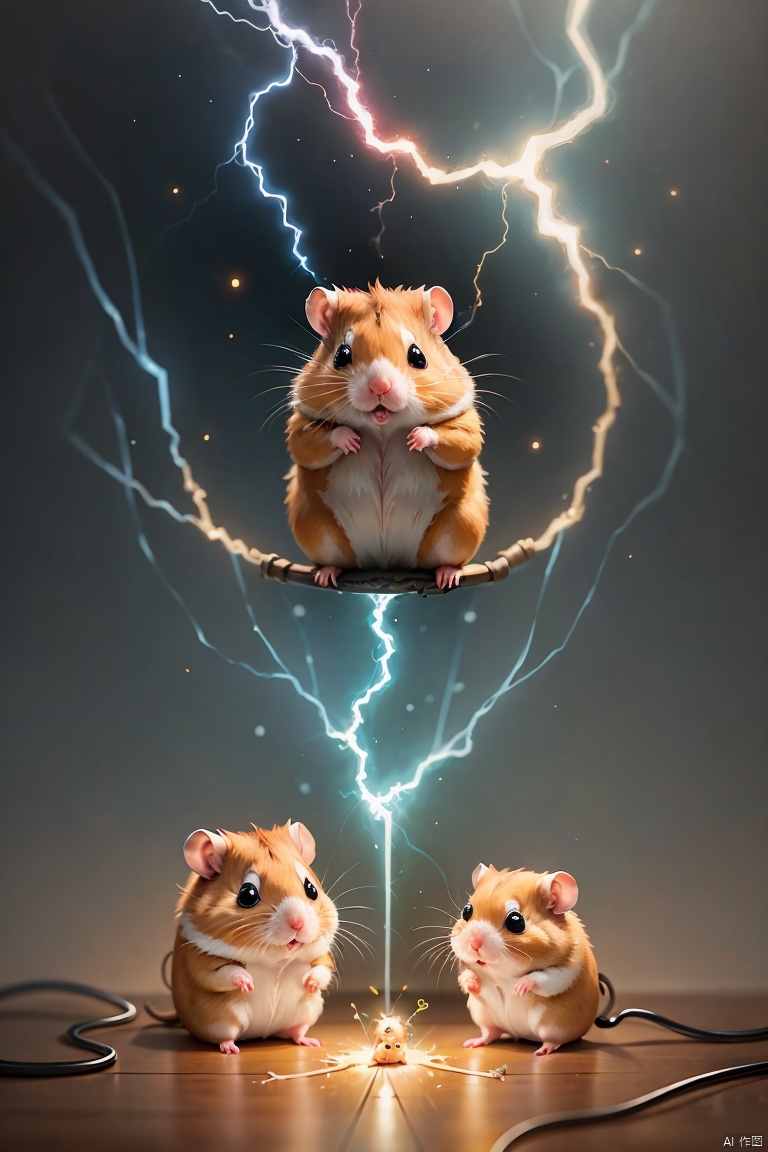 electricity, Hamster,