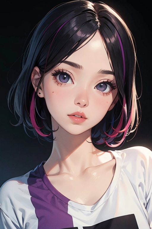 (24yo girl,  beautiful girl,  cute round face on Tensor.Art