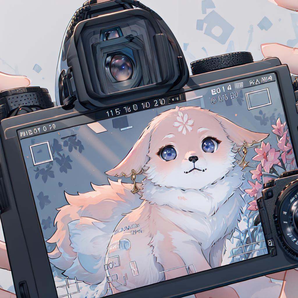 IncrsViewFinder, pov, viewfinder, camera,  <lora:ViewfinderCamera:1.3>, YaeMikoFox, no humans, <lora:Char_GenshinImpact_YaeMikoFox:1>, looking cute, cute,