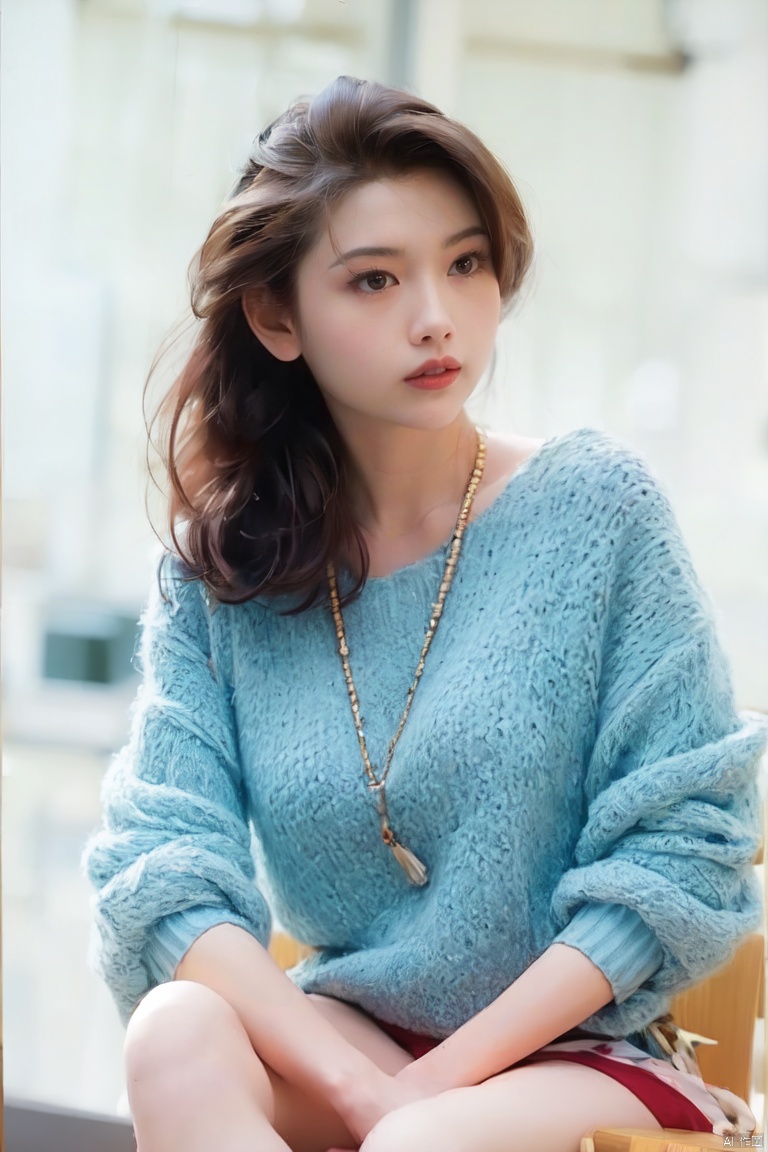 simple_background, 1 girl, realistic, office lady, qsz,<lora:EMS-265307-EMS:0.900000>,<lora:EMS-36197-EMS:-1.000000>