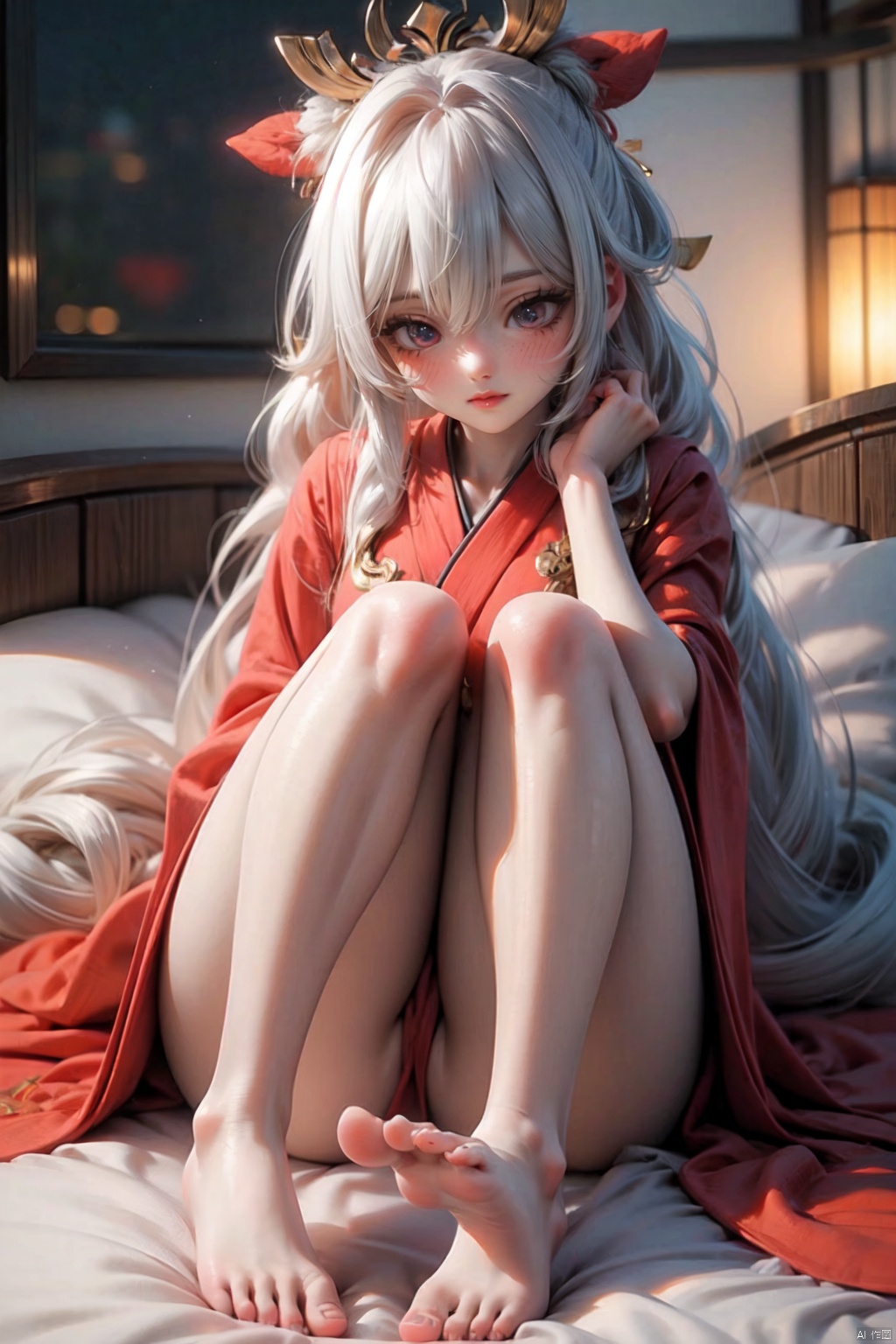 Kimono,  calf,  small foot on Tensor.Art
