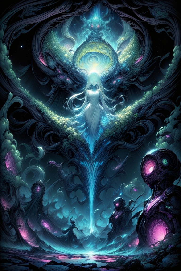 toned,  cinematic,  interdimensional creature on Tensor.Art