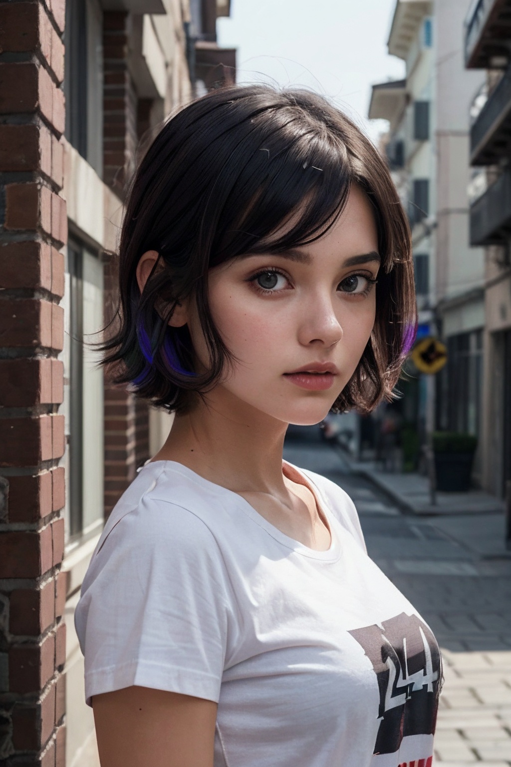 (24yo woman,  photograph of a beautiful woman,  cute round face on Tensor.Art