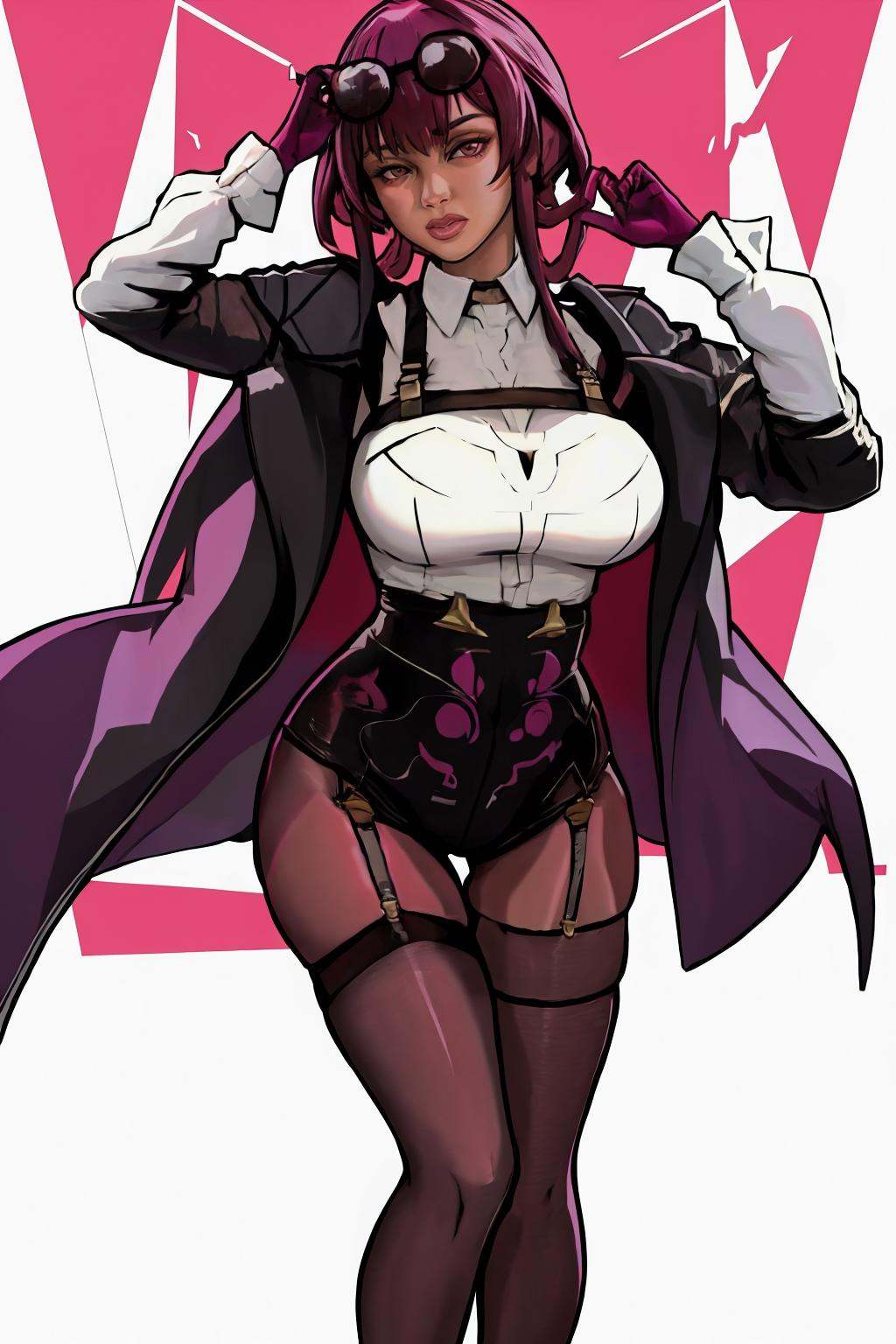 1girl,  solo,  standing on Tensor.Art