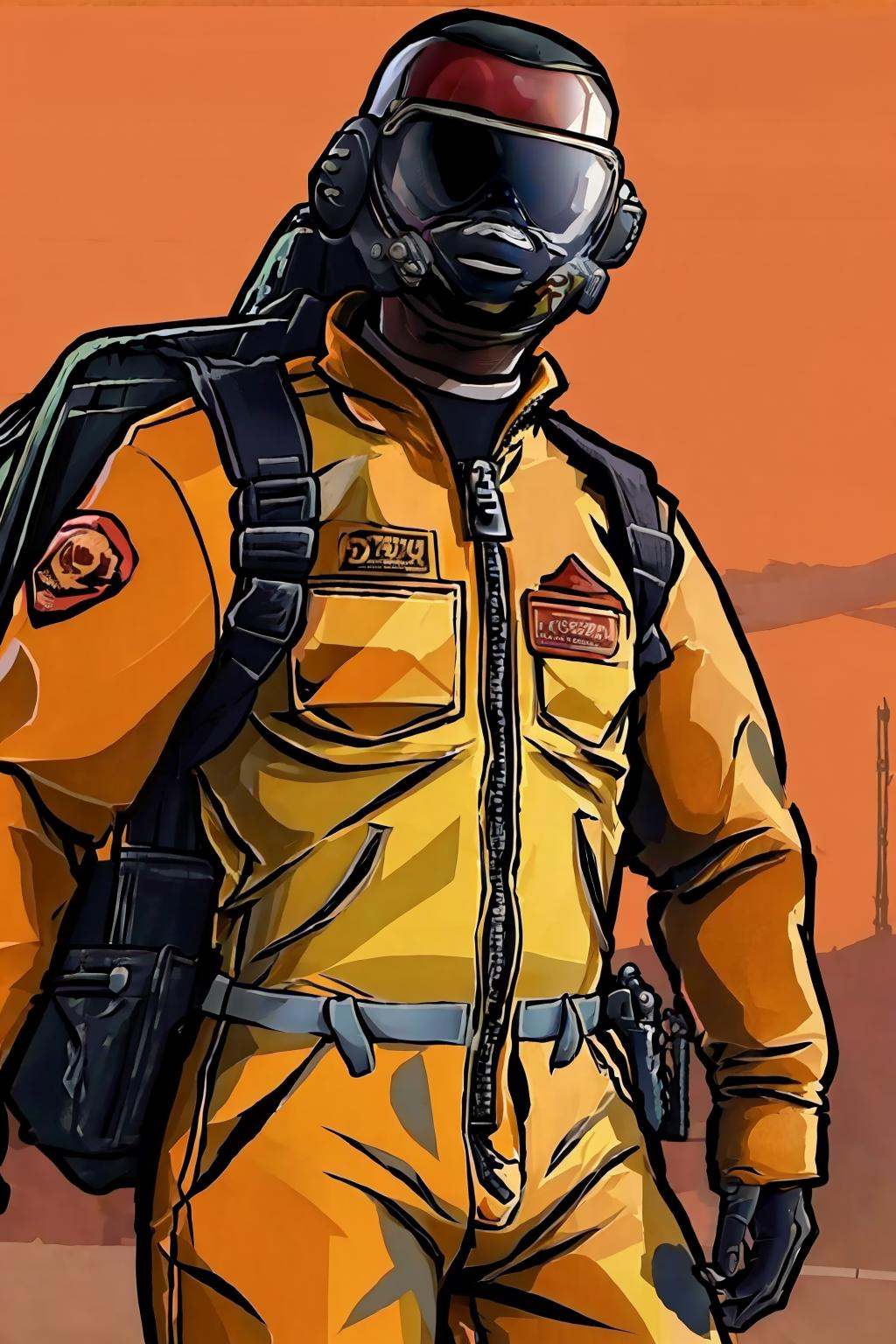 solo,  standing,  simple background on Tensor.Art
