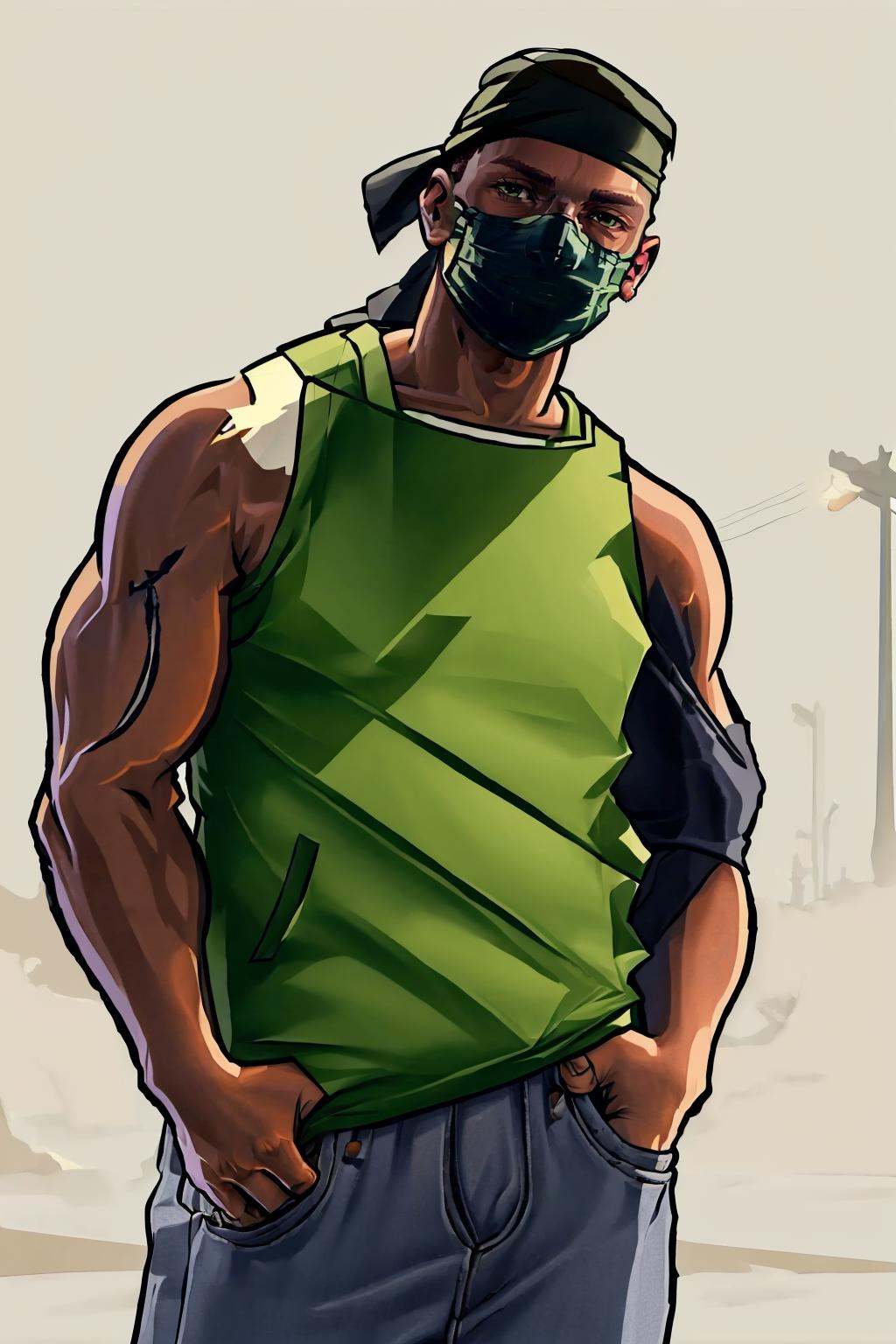 simple background,  male focus,  open clothes on Tensor.Art