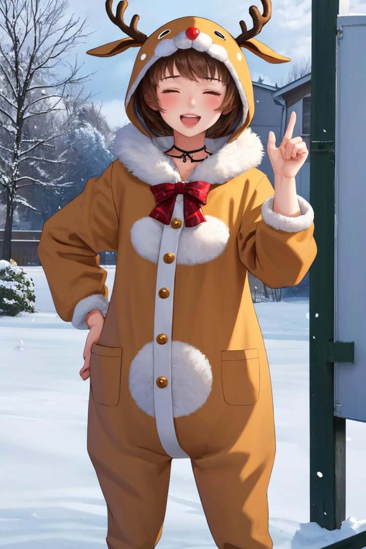 Reindeer Costume Outfit (Christmas/Holidays) LoRA by richyrich515 on Tensor.Art