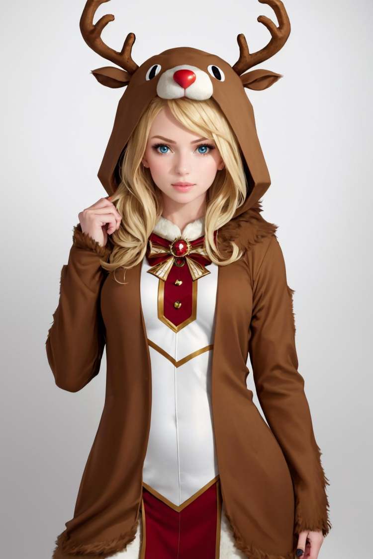 Reindeer Costume Outfit (Christmas/Holidays) LoRA by richyrich515 on Tensor.Art