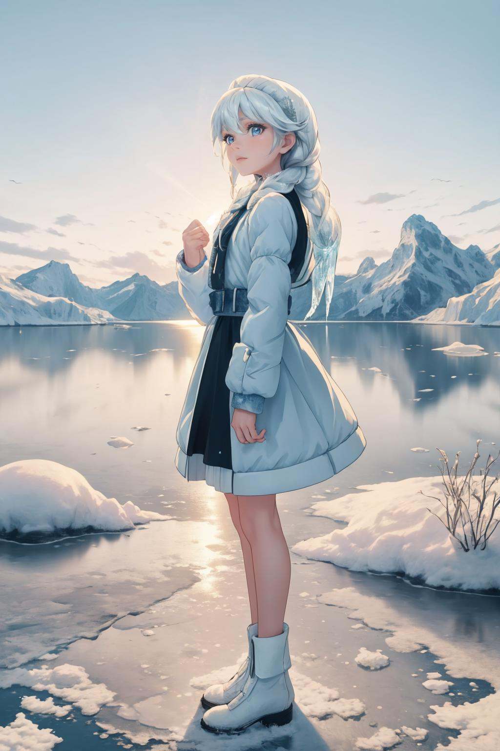 masterpiece,  best quality,  frostedstyle on Tensor.Art