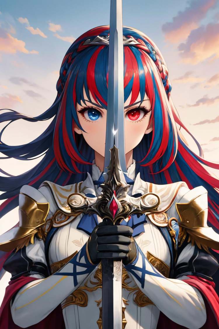 Sword Salute (Pose) LoRA by richyrich515 on Tensor.Art