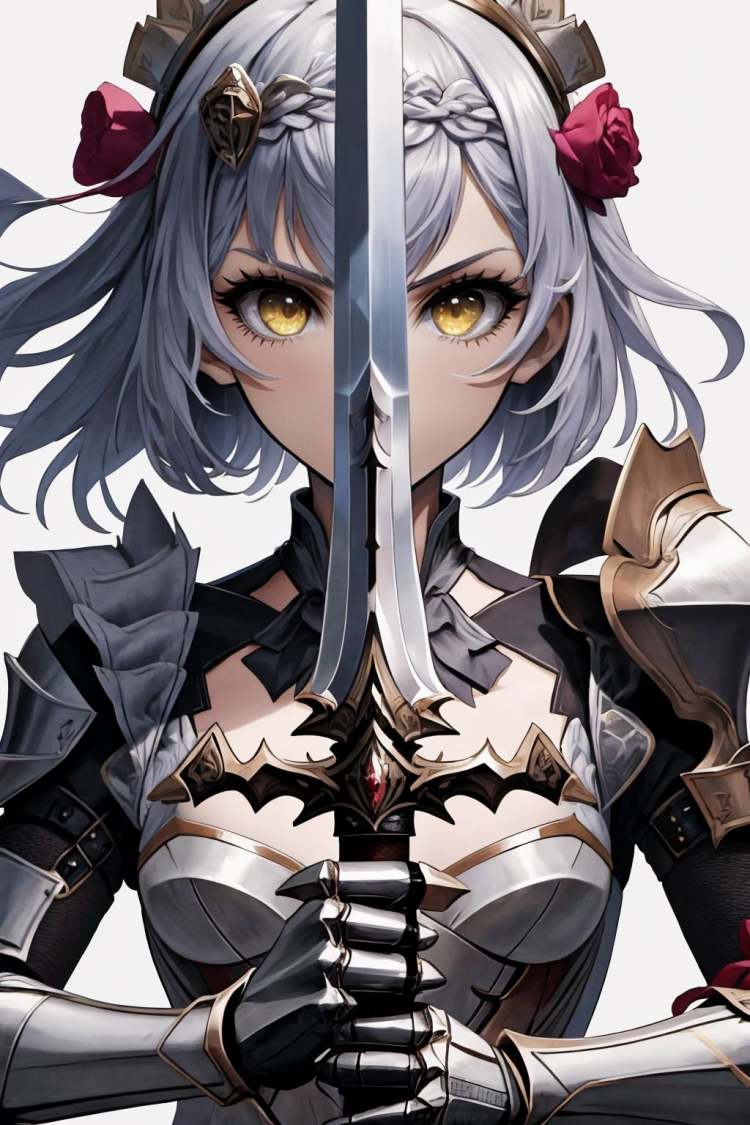 Sword Salute (Pose) LoRA by richyrich515 on Tensor.Art