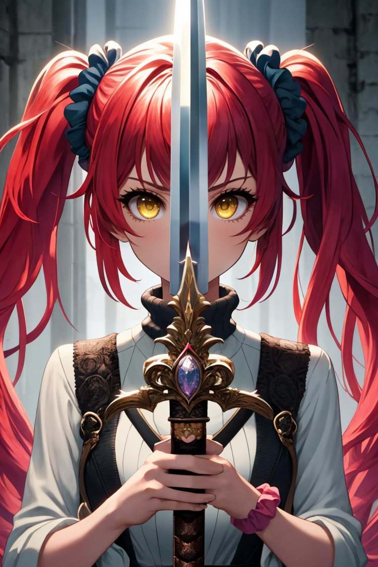 Sword Salute (Pose) LoRA by richyrich515 on Tensor.Art