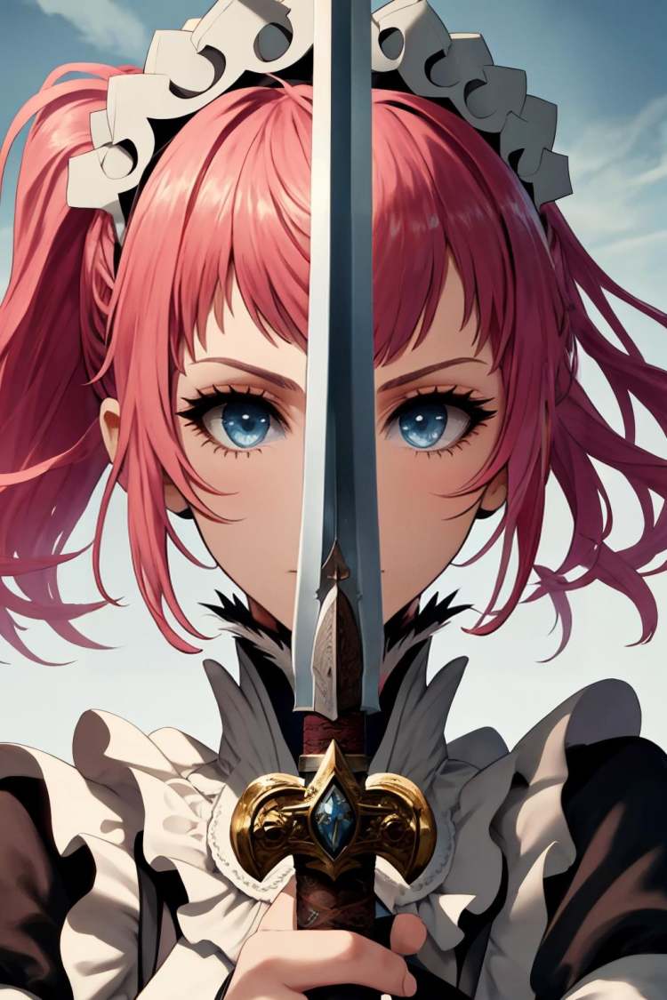 Sword Salute (Pose) LoRA by richyrich515 on Tensor.Art