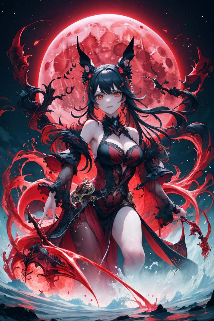 Red Moon Reindeer (Style/Concept) LoRA by richyrich515 on Tensor.Art