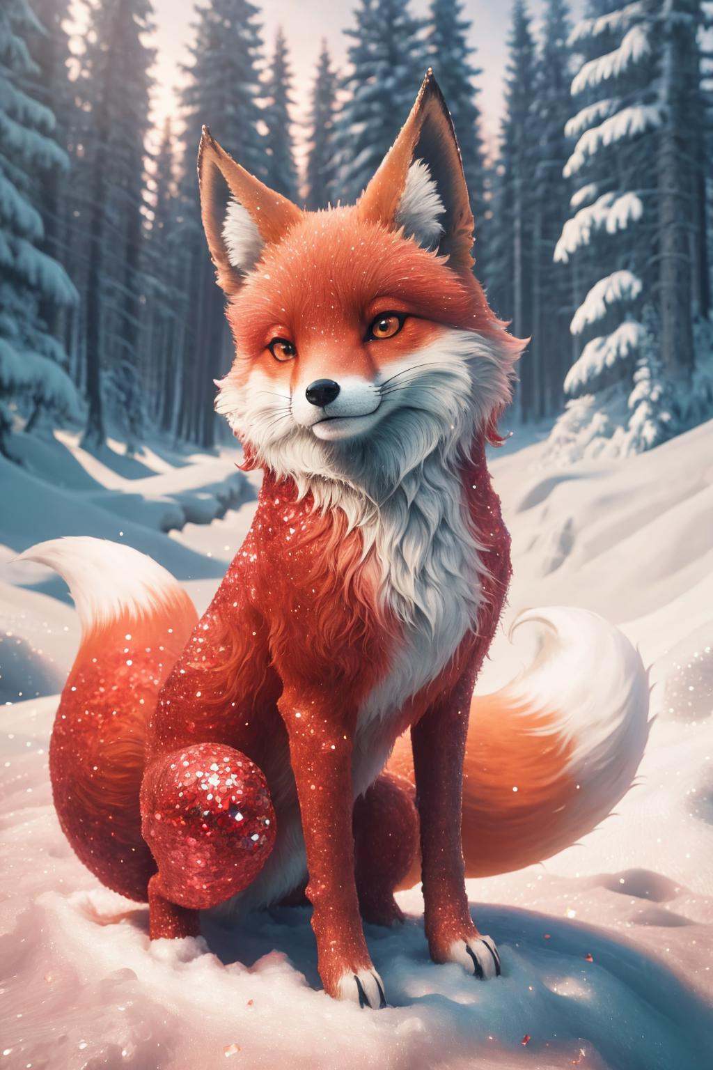 masterpiece,  best quality,  redglitterstyle by richyrich515 on Tensor.Art