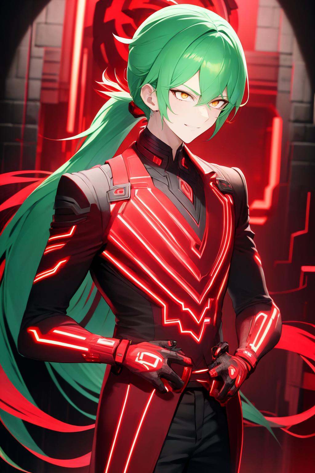 masterpiece,  best quality,  redneonstyle by richyrich515 on Tensor.Art