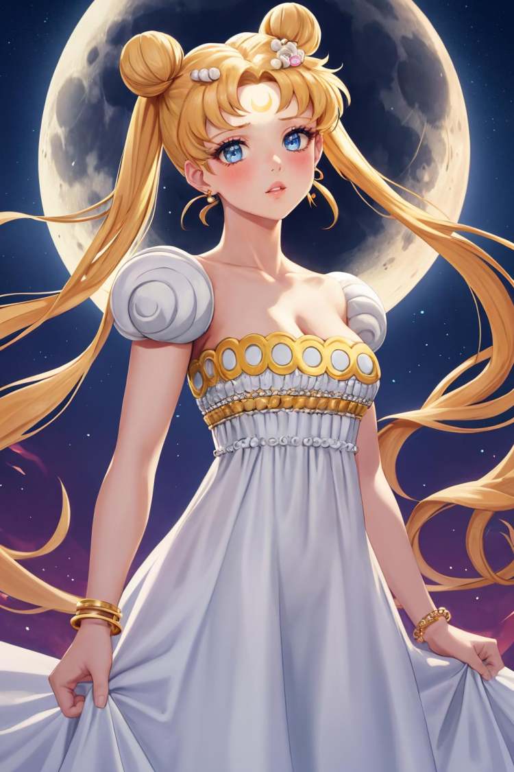 Princess Serenity/プリンセス・セレニティ (Sailor Moon/美少女戦士セーラームーン) LoRA by richyrich515 on Tensor.Art