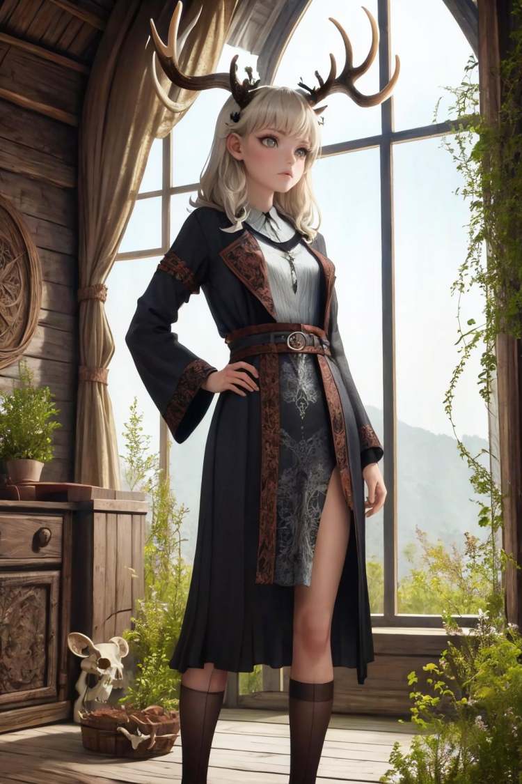 Pagan Antlers and Skulls (Style) LoRA by richyrich515 on Tensor.Art
