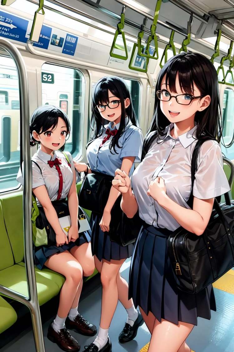 JR East E235 series / train interior by swingwings on Tensor.Art