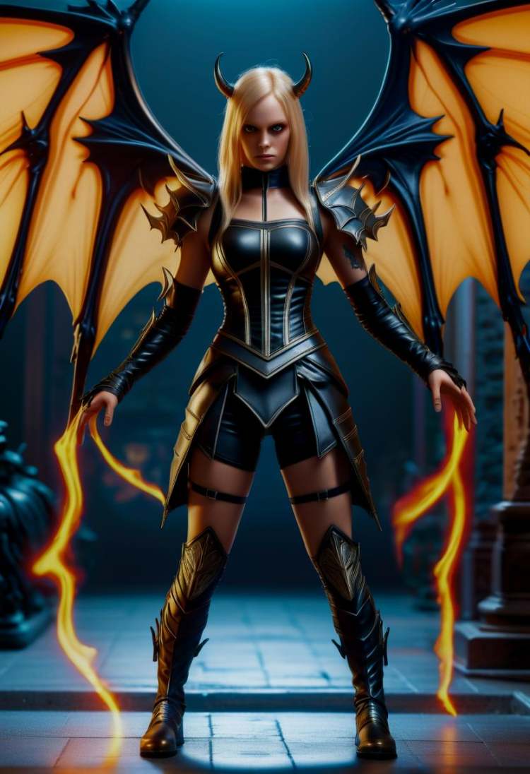 DonM - Lil McQuire - Succubus Concept [基础模型XL] by DonMischo on Tensor.Art