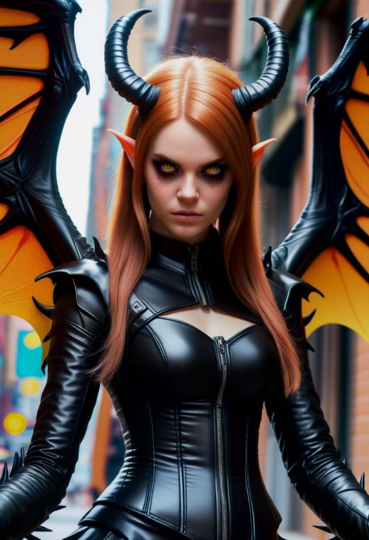 DonM - Lil McQuire - Succubus Concept [基础模型XL] by DonMischo on Tensor.Art
