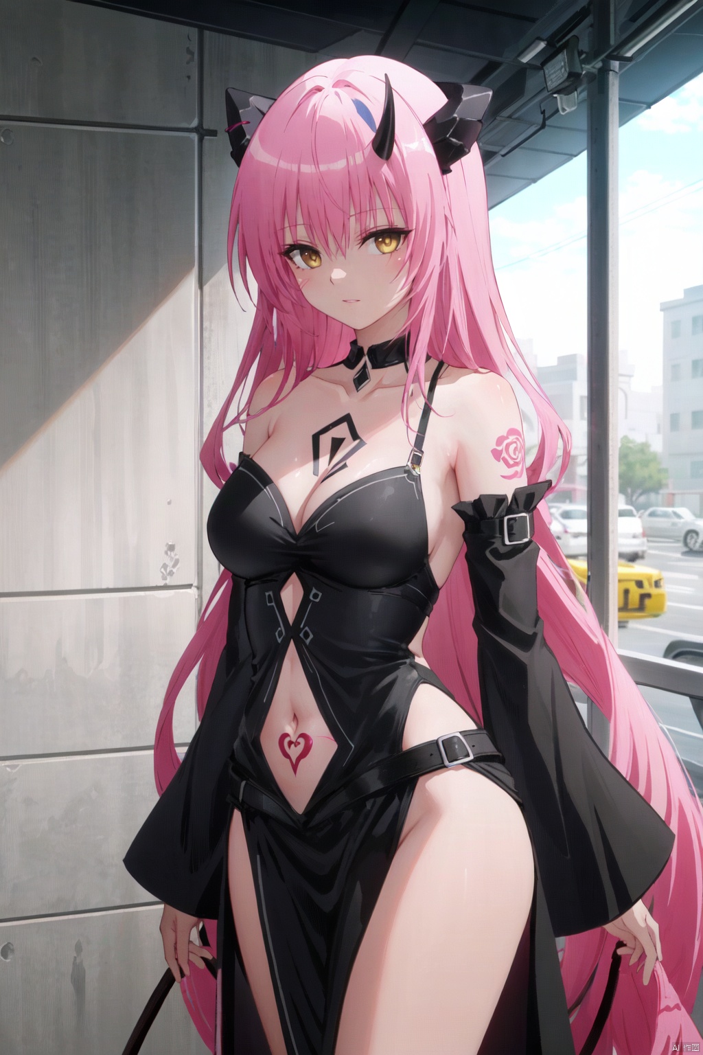 1girl,  sesshouin kiara,  breasts on Tensor.Art