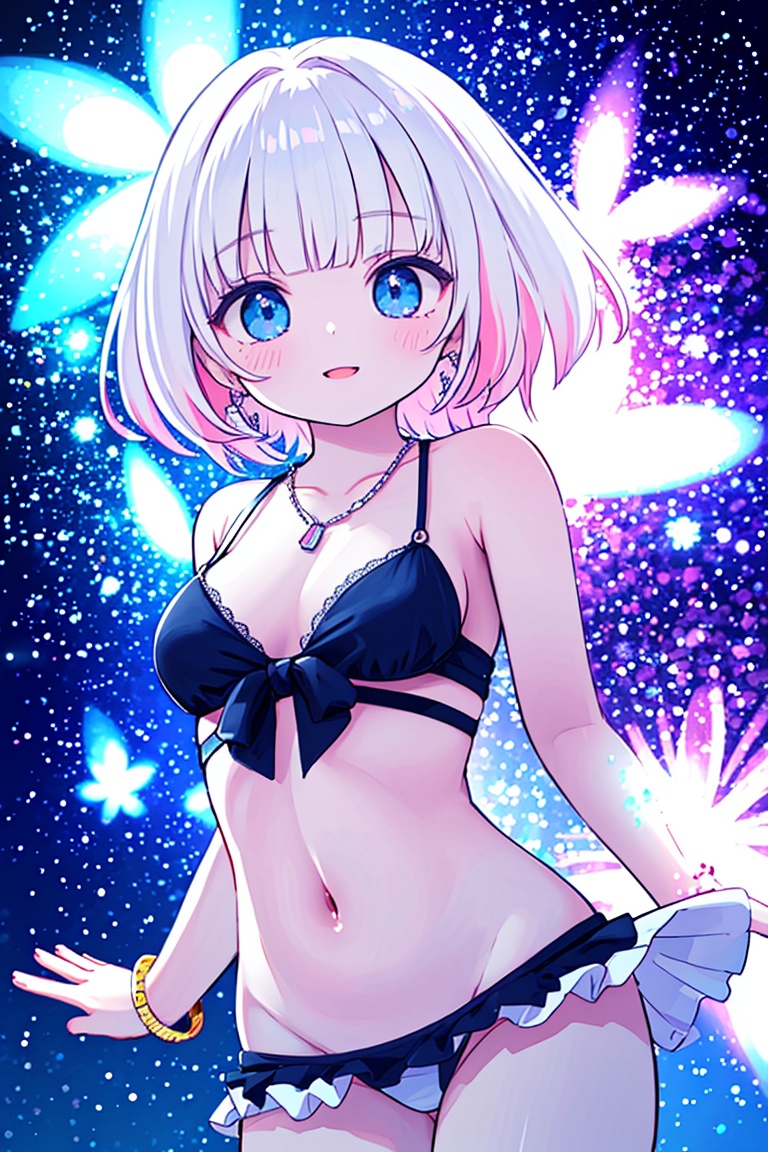Create a (high-res) (masterpiece) featuring a captivating (1girl) in a (solo),  standing pose,  engagingly (looking at the...