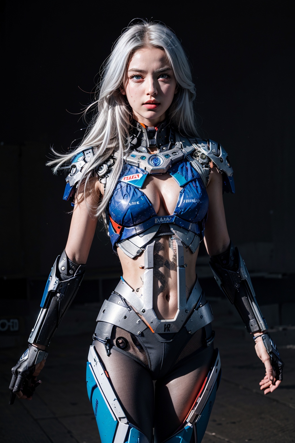 1girl,  mechanical,  solo on Tensor.Art