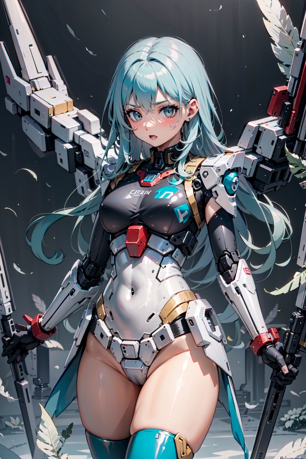 1girl,  mechanical,  solo on Tensor.Art