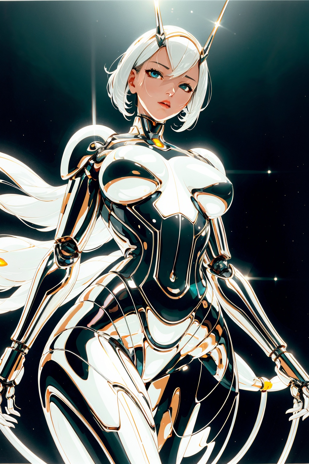 1girl,  solo,  cybirg style on Tensor.Art