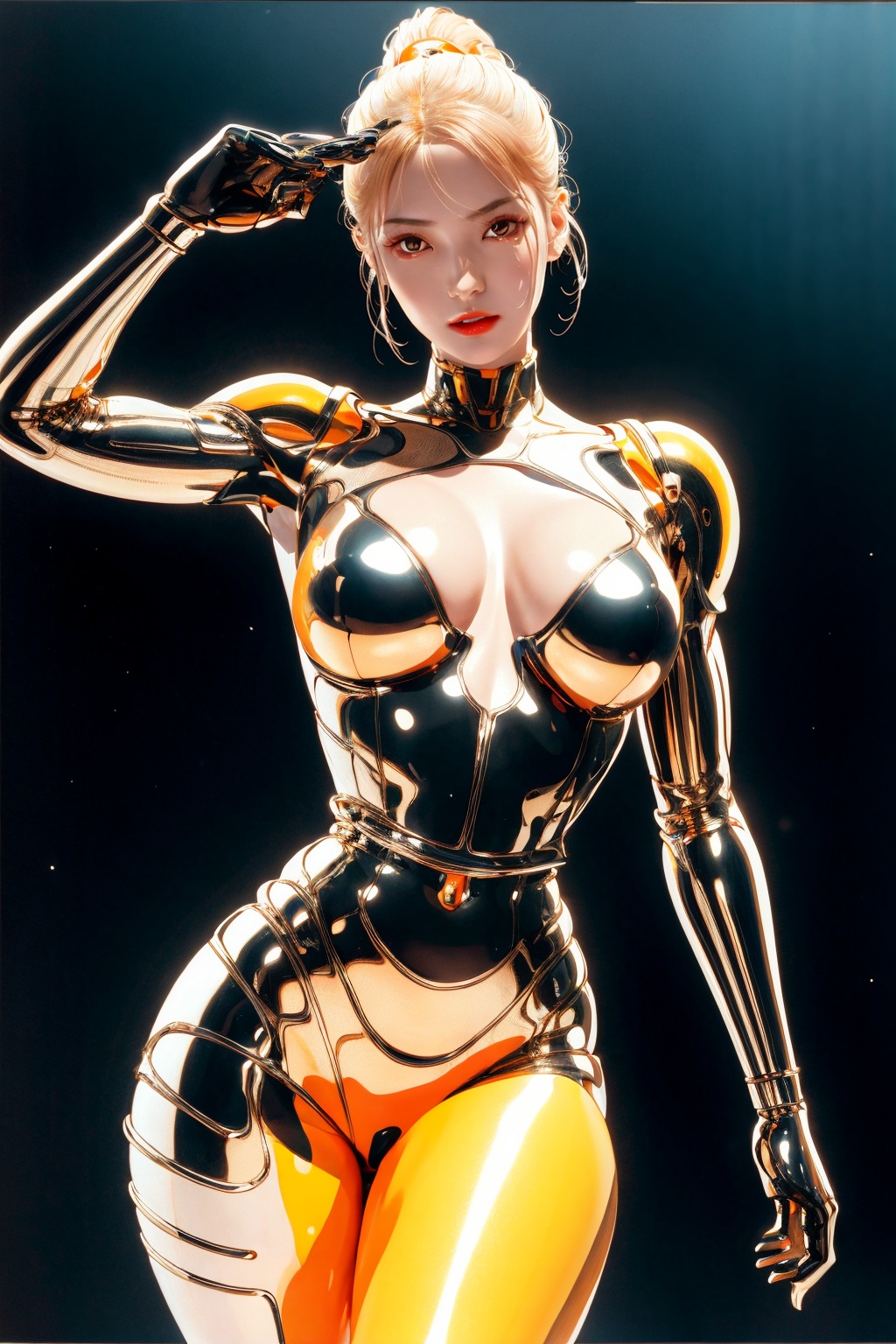 1girl,  solo,  cybirg style on Tensor.Art