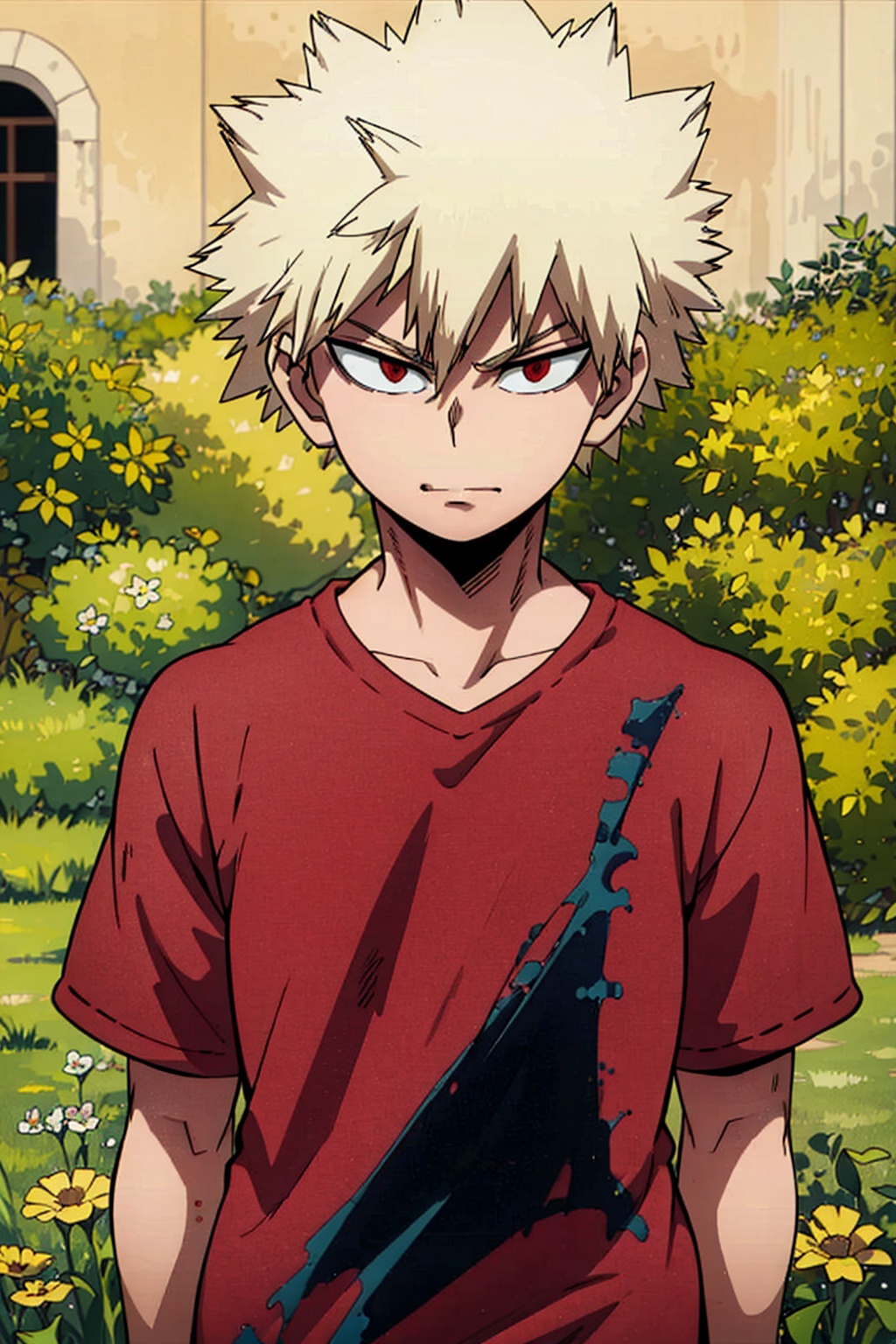 1boy,  Blonde hair,  Short hair on Tensor.Art