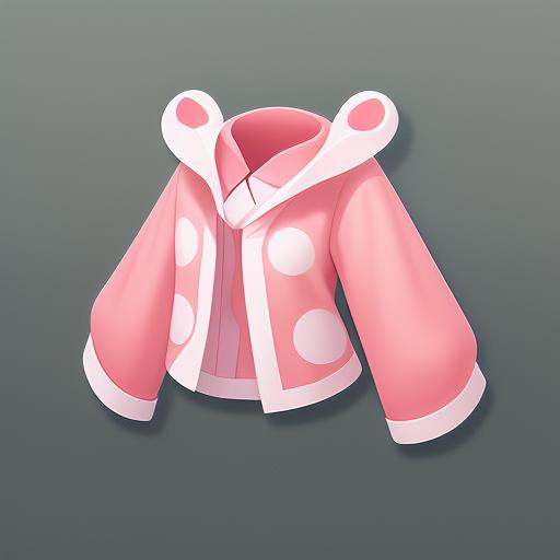 gameicon,masterpiece,best quality,ultra-detailed,masterpieces,The image is a cute, pink colored clothing with a print of small bear patterns on it, 3D rendering2D, Blender cycle, Volume light,No human, objectification, fantasy <lora:3d:0.5>  <lora:GameIconResearch_clothes_Lora:0.0.5>