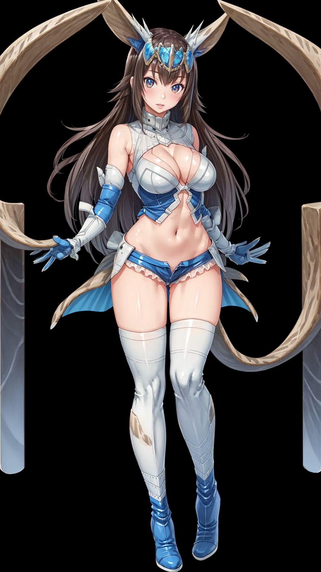 1girl,  solo,  breasts on Tensor.Art