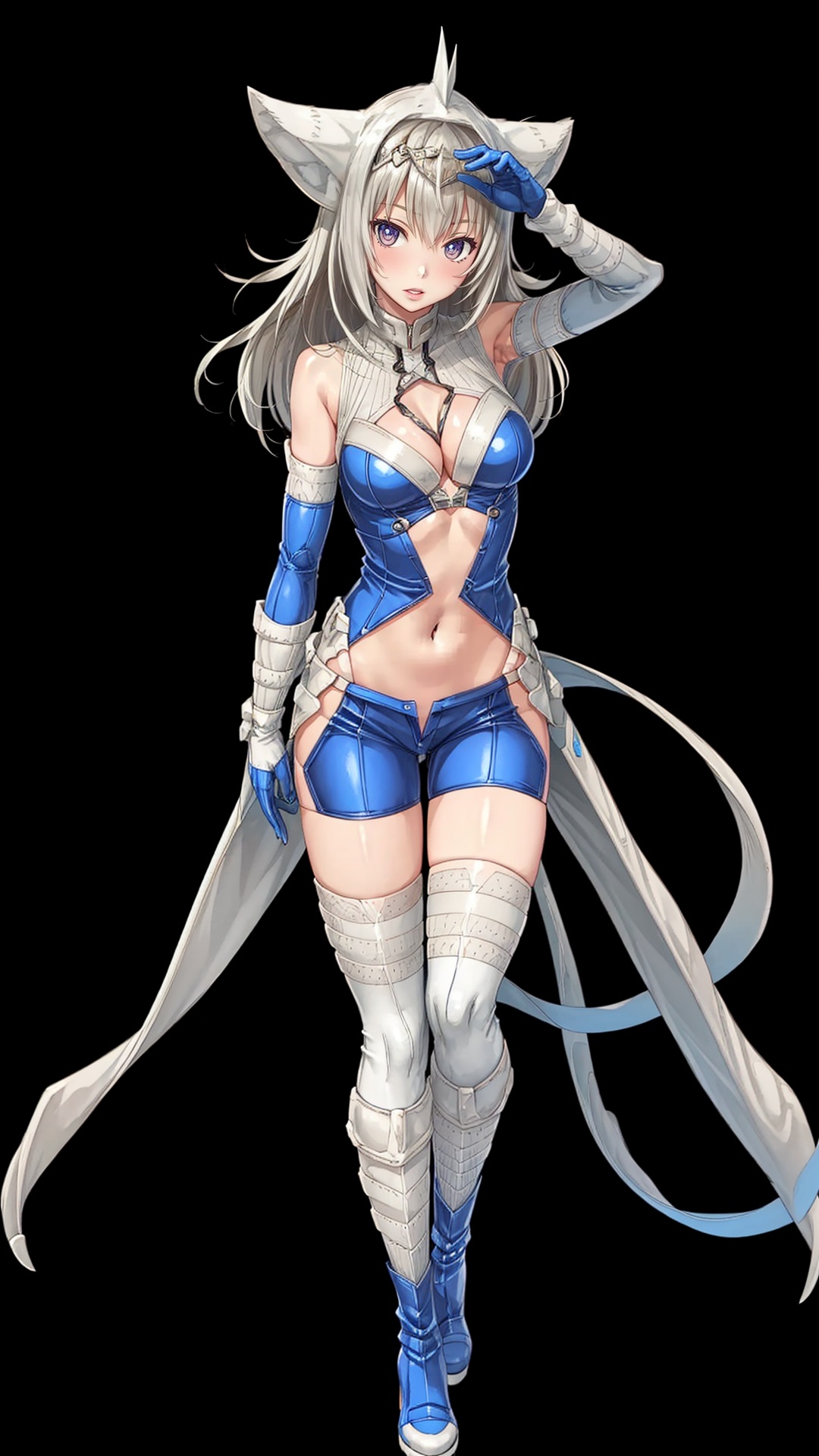 1girl,  solo,  breasts on Tensor.Art