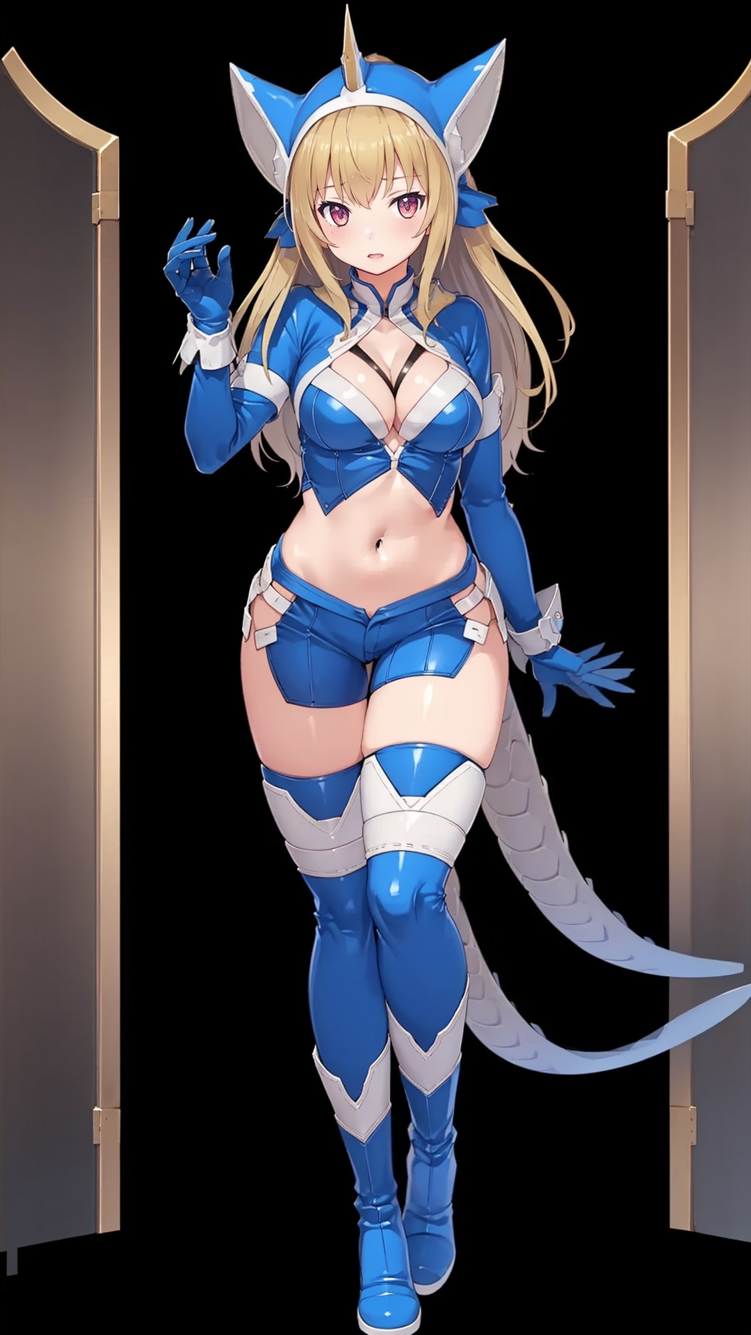 1girl,  solo,  breasts on Tensor.Art